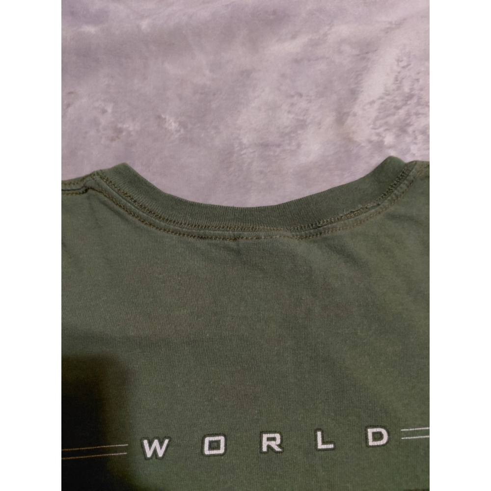 Bon Jovi World Tour 2007-2008 Green T- Shirt Size X-Large Gildan - Picture 7 of 9